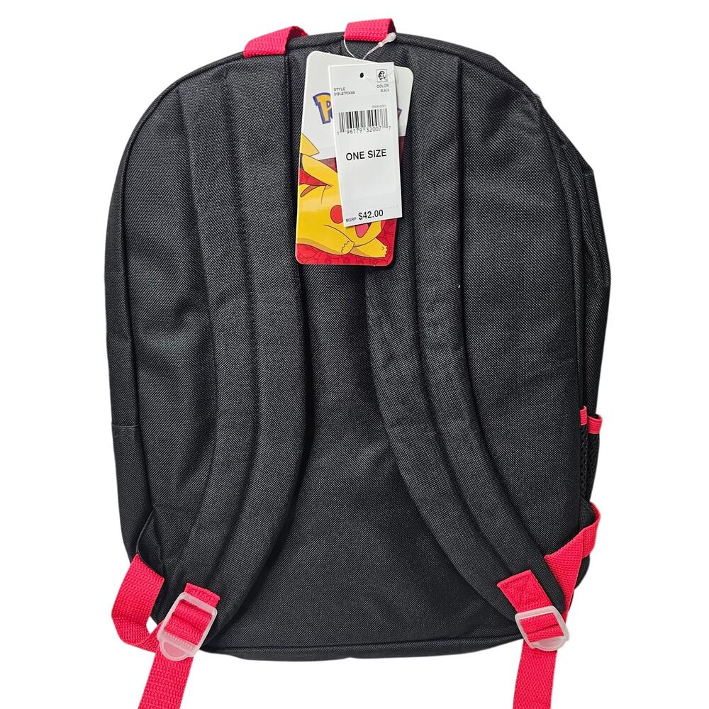 Pokemon 5 pc Backpack Set Tossed Charecter Design NWT - Picture 7 of 7